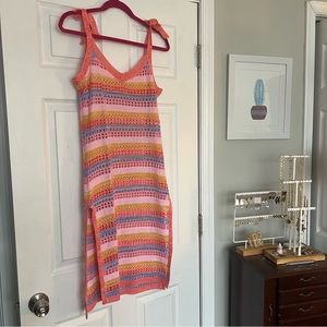 Crochet Swim Cover-up Dress